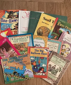 Bundle of (14) Hardcover Fiction Children’s Books Random Lot