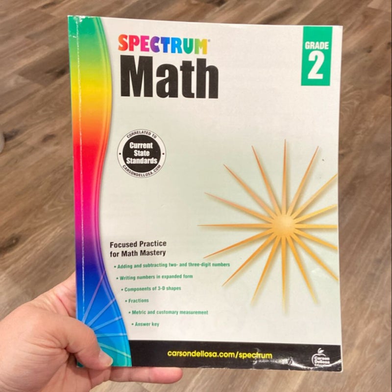 Spectrum Math, Grade 2 by Spectrum