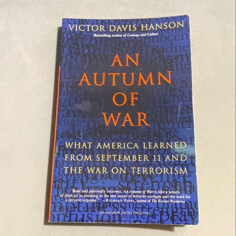 An Autumn of War