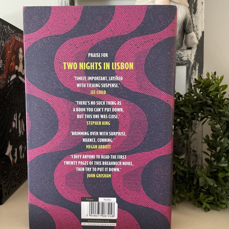 Two Nights In Lisbon - Waterstones exclusive edition 