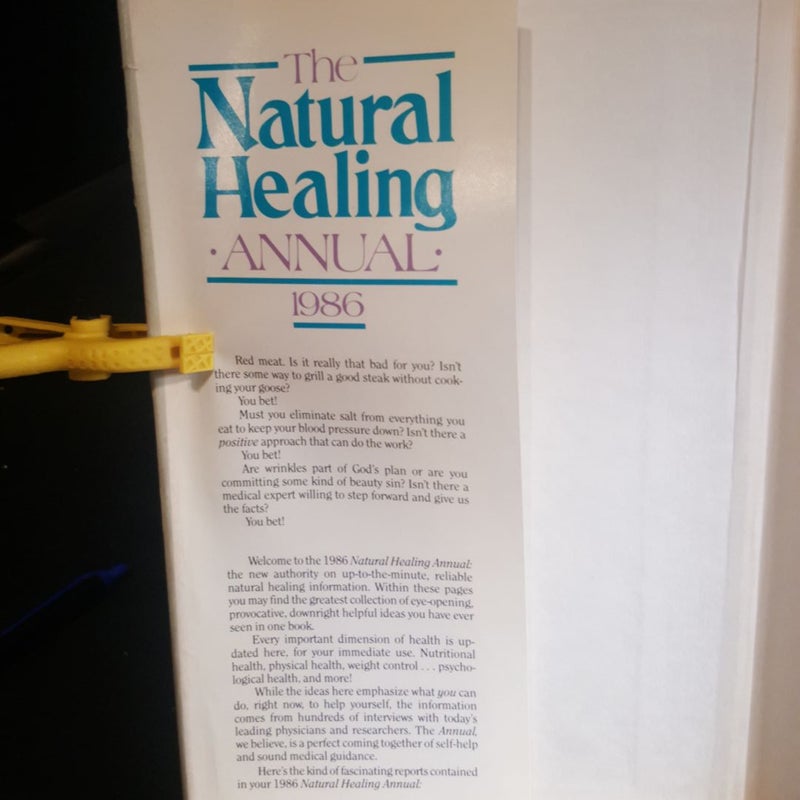 Natural Healing Annual:  1986