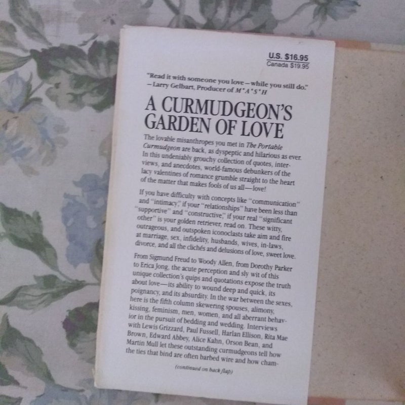 A Curmudgeon's Garden of Love