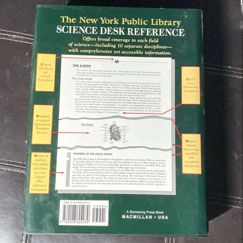 The New York Public Library Science Desk Reference