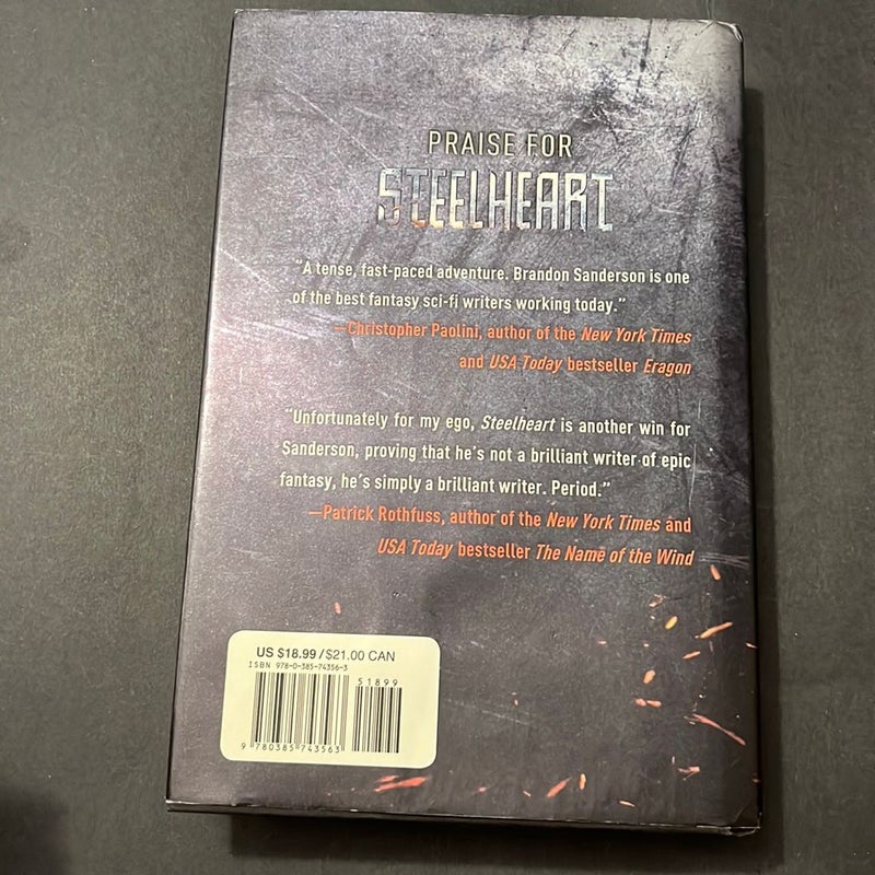 Steelheart first edition 