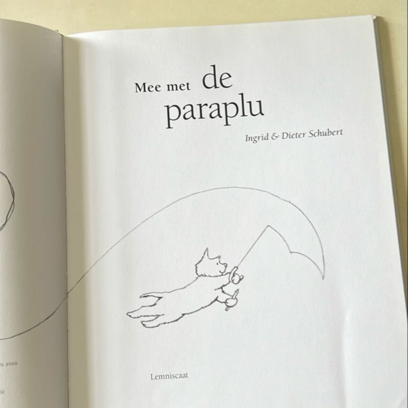 Mee met de paraplu 