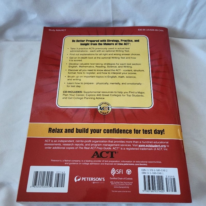 The Real ACT Prep Guide by