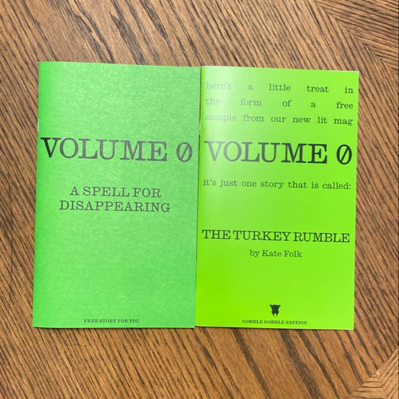 Volume 0