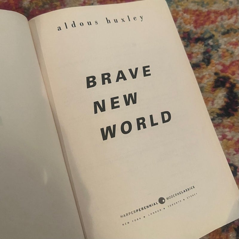 Brave New World - Paperback By Aldous Huxley - GOOD