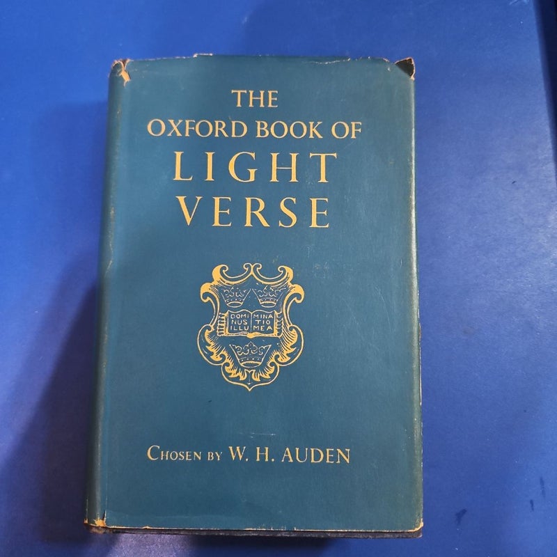 The Oxford Book of LIGHT VERSE