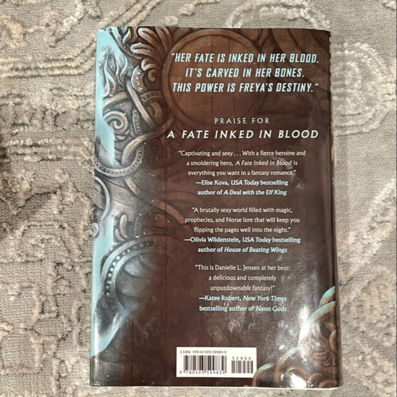 A Fate Inked in Blood (OOP sprayed edges)