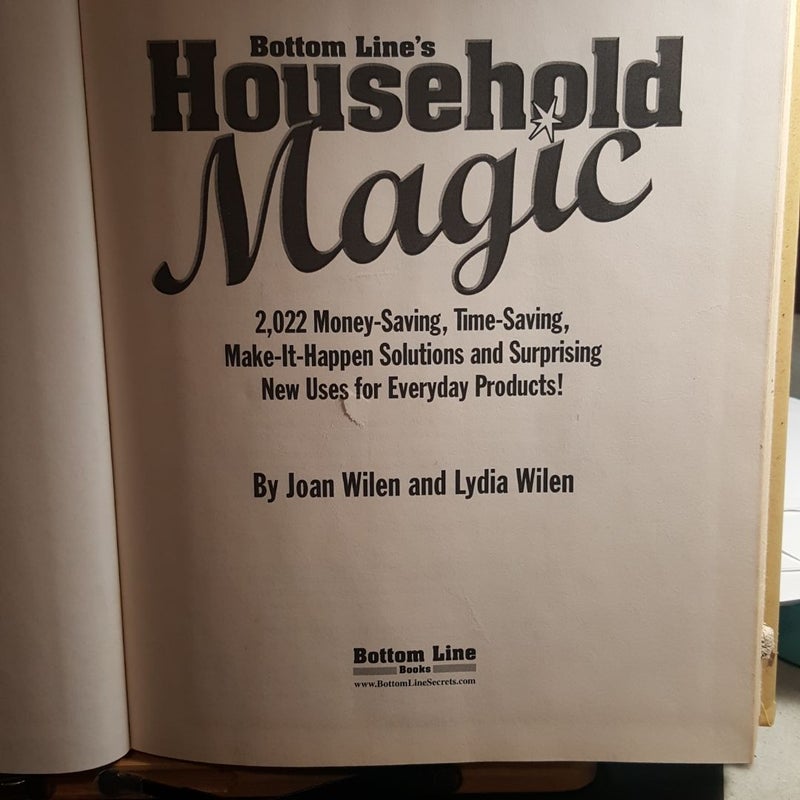 Bottom Line's household Magic