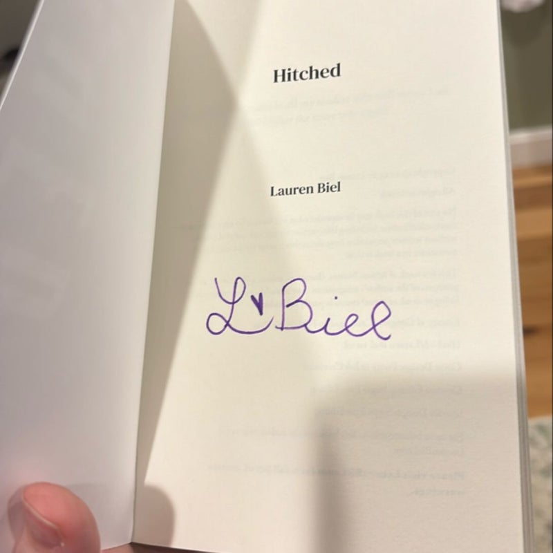 SIGNED Hitched