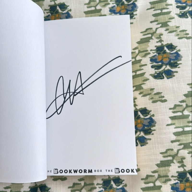 Signed Heart Bones The Bookworm Box Special Edition 