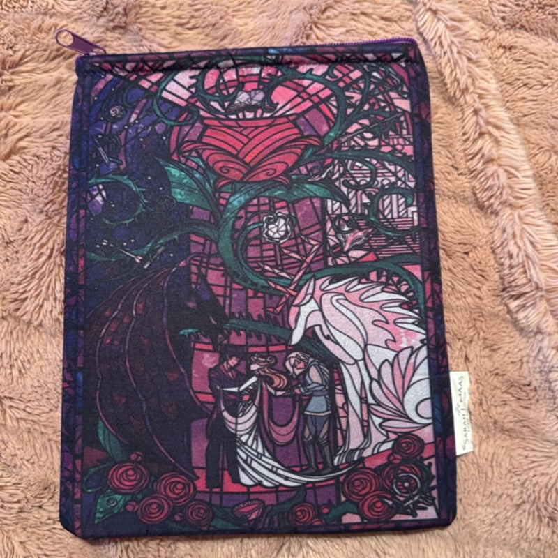 ACOTAR Stained Glass Book Sleeve, Small - LitJoy 2023 SJM Collection
