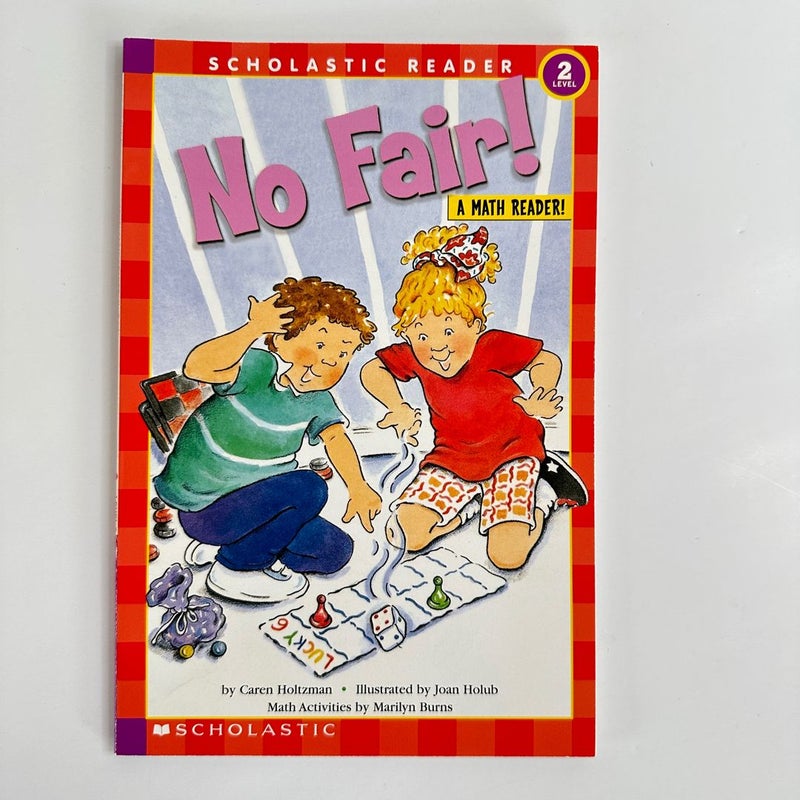 No Fair! A Math Reader, Early Reader