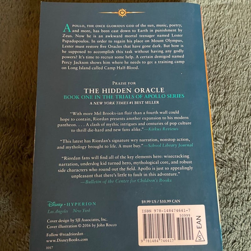 The Hidden Oracle (Trials of Apollo, Book One)