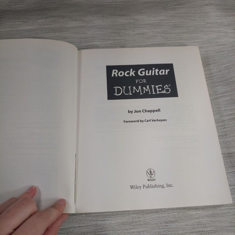 Rock Guitar for Dummies