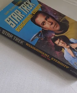 Star Trek Assignment Eternity by Greg Cox scifi fun 1989 vintage Science Fiction 