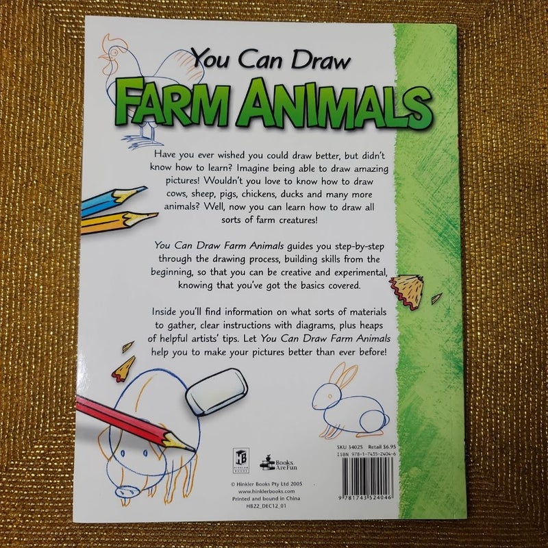 You Can Draw Farm Animals