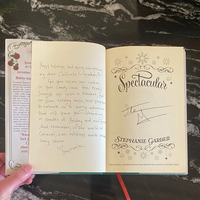OwlCrate's Limited Edition of Spectacular  