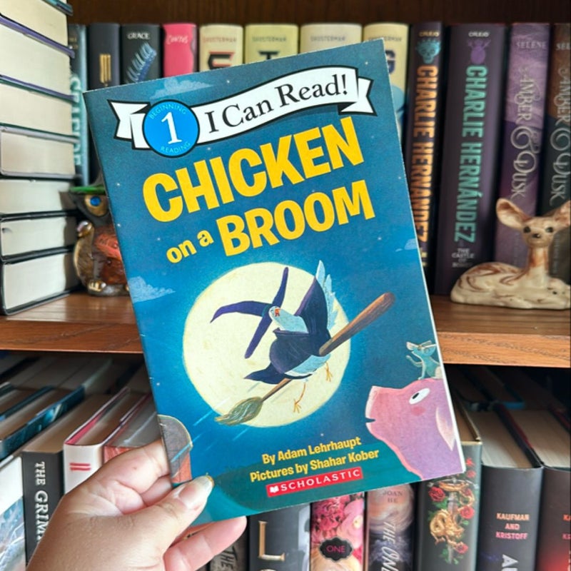 Chicken on a Broom