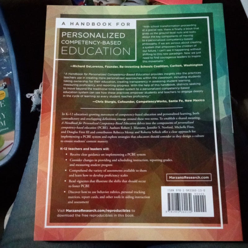 A Handbook for Personalized Competency-Based Education