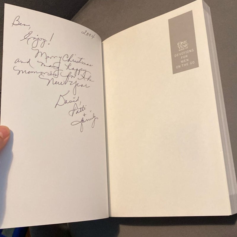 The One Year Devotions for Men on the Go