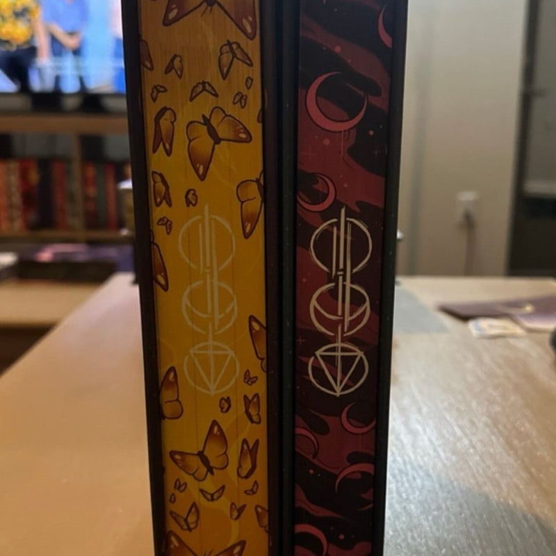 Bookish Box An Heir Comes to Rise Books 4 & 5 Signed