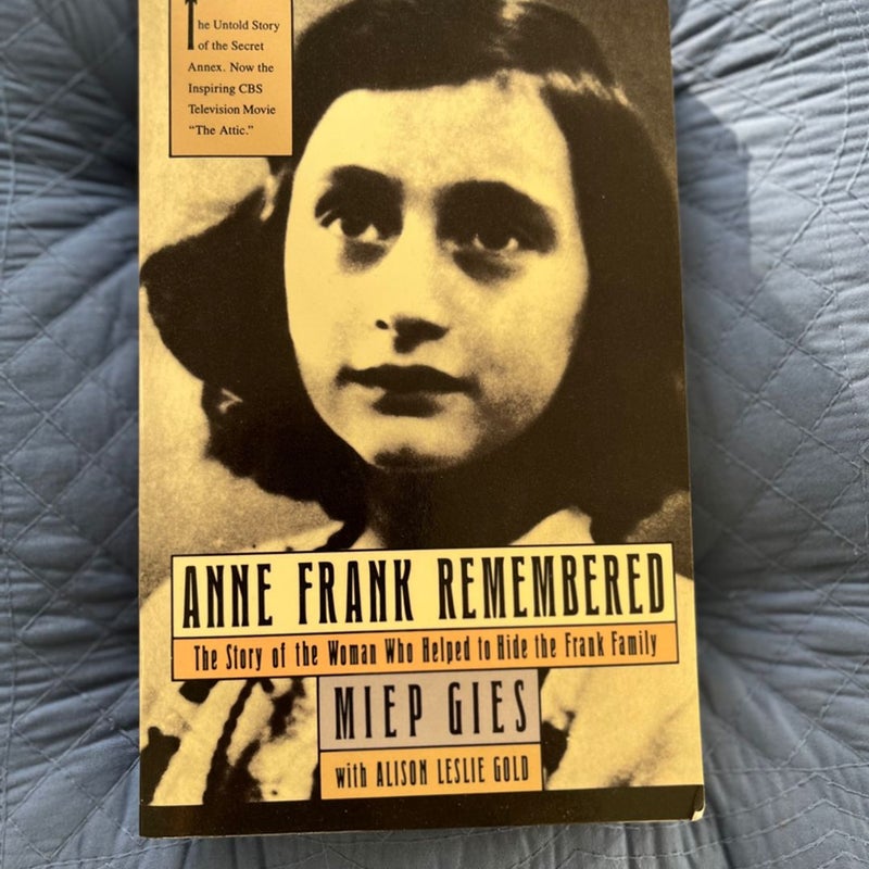 Anne Frank Remembered 
