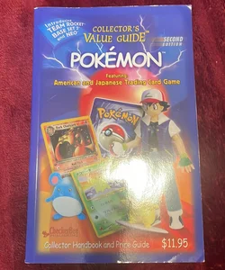 Collector’s Value Guide Pokémon featuring American and Japanese Trading Game