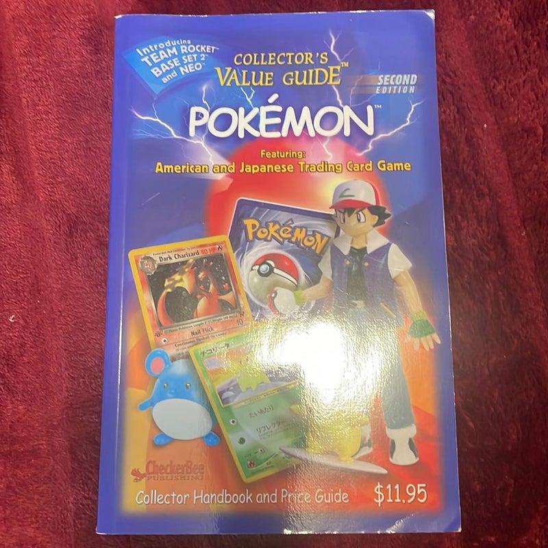 Collector’s Value Guide Pokémon featuring American and Japanese Trading Game