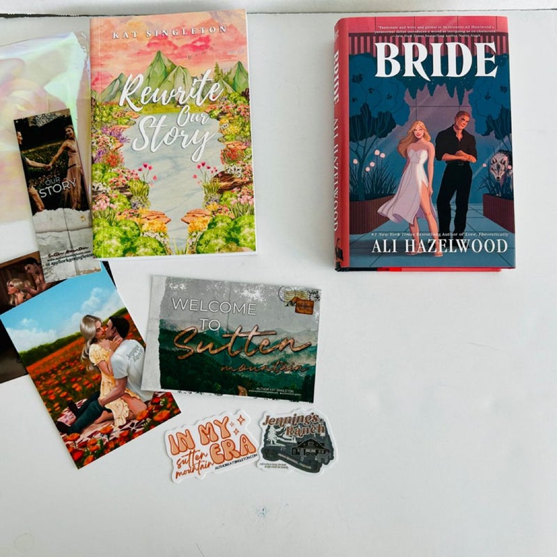 Romance Bundle Rewrite Our Story Kat Singleton Steamylit Bride Ali Hazelwood