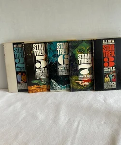 Star Trek Bantam Books #2-3 & 5-7