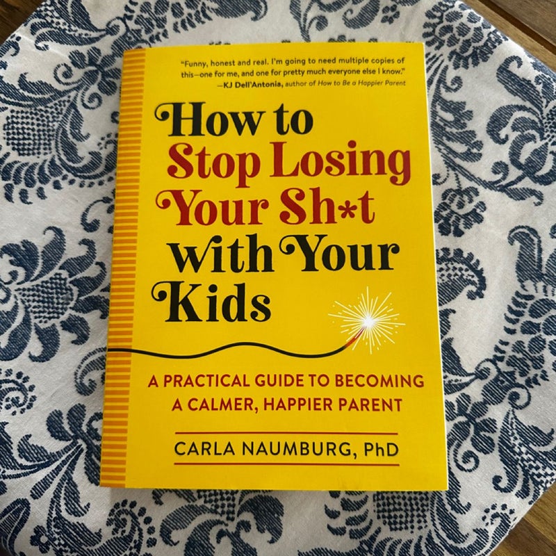 How to Stop Losing Your Sh*t with Your Kids