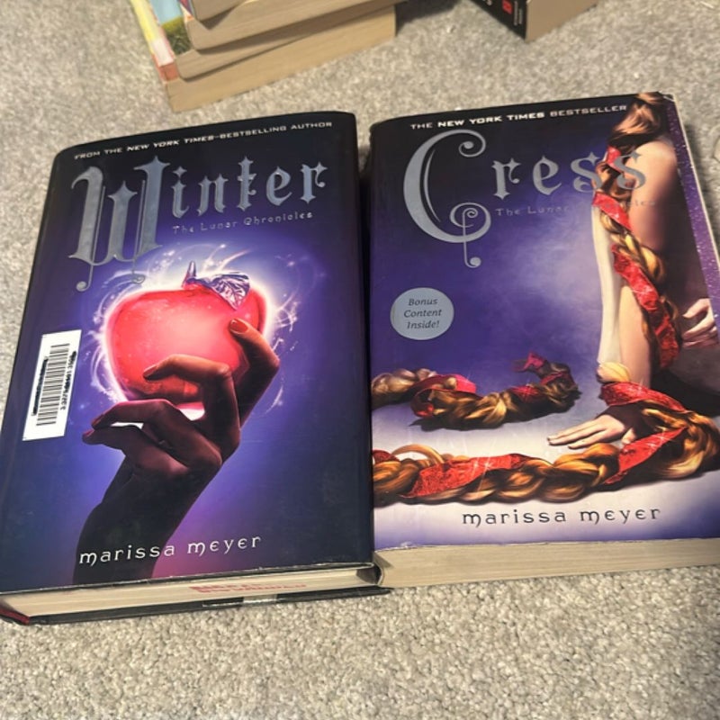 The Lunar Chronicles (Cress,Winter) 