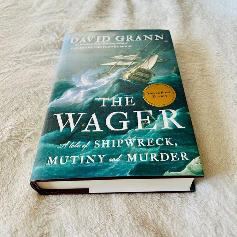 The Wager *signed first edition*