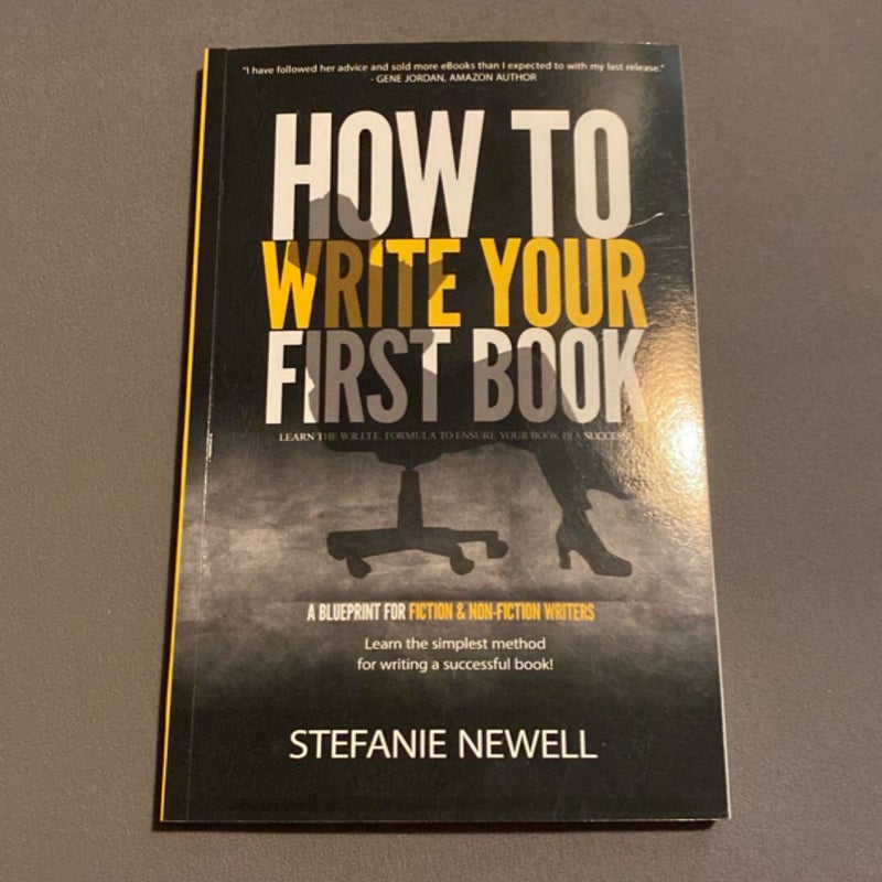 How to Write Your First Book