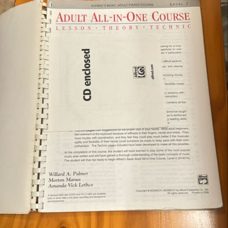 Adult all in one Course