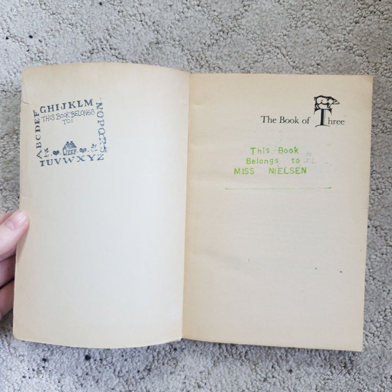 The Book of Three (5th Dell Printing, 1975)