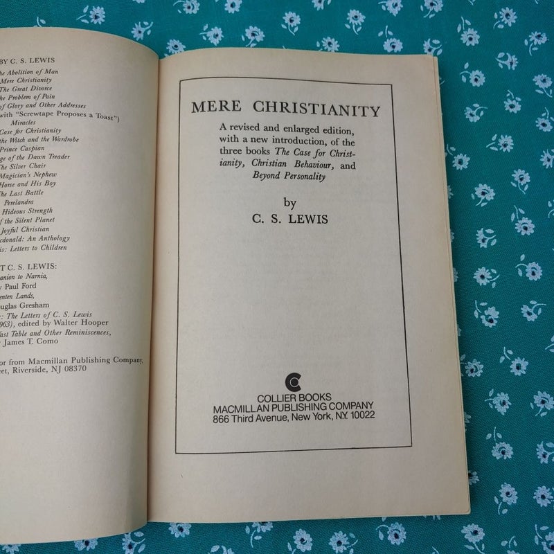 Mere Christianity