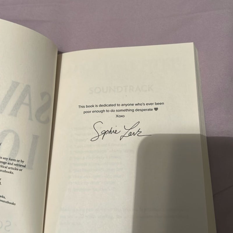 Savage Lover (signed)
