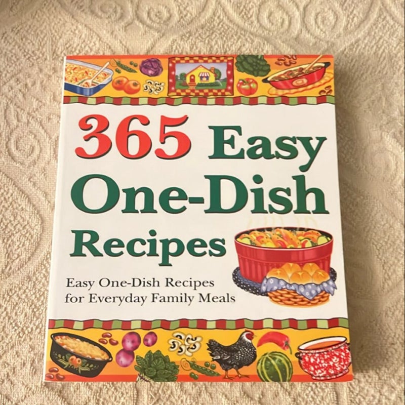 365 Easy One-Dish Recipes