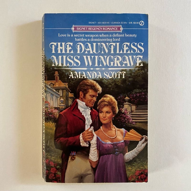 The Dauntless Miss Wingrave - 1st Printing