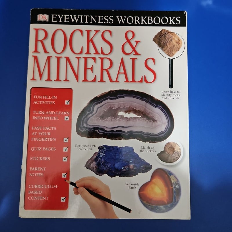 DK Eyewitness Workbooks ROCKS & MINERALS