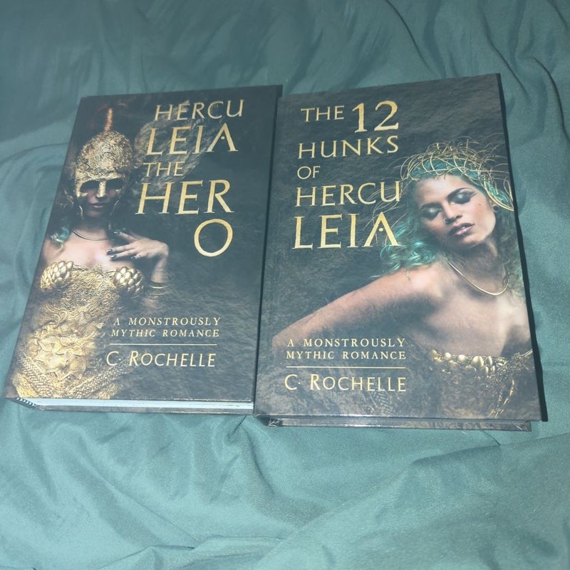 C. Rochelle, Monstrously Mythic Romance Special Editions Herculeia the Hero and The 12 Hunks of Herculeia