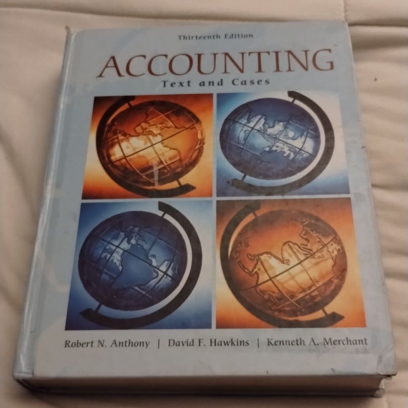 Accounting: Texts and Cases