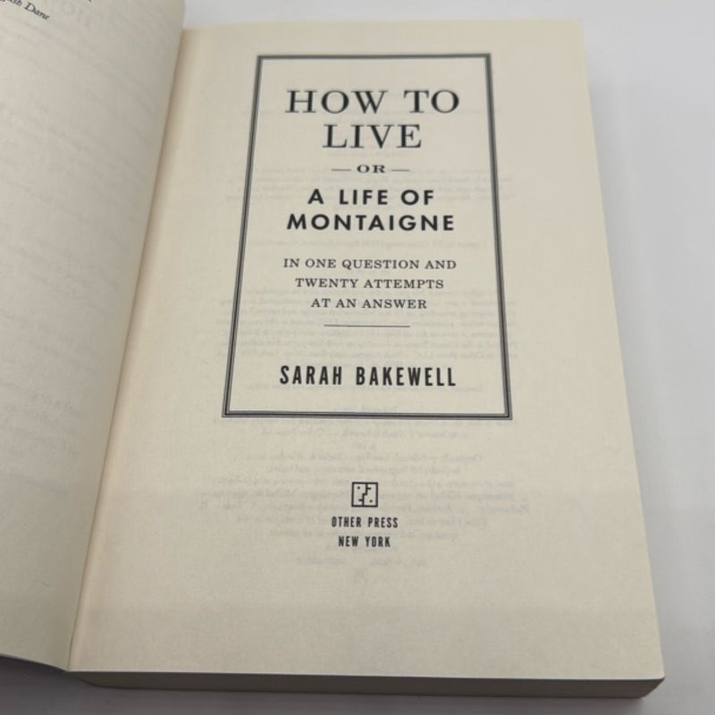 How to Live