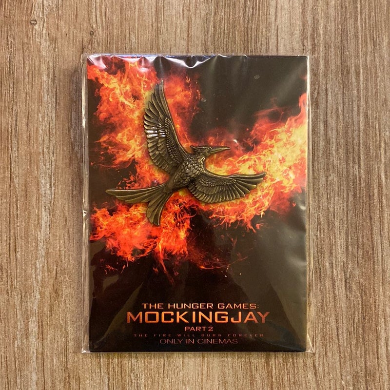 Hunger Games Journal and Mockingjay Bird Pin