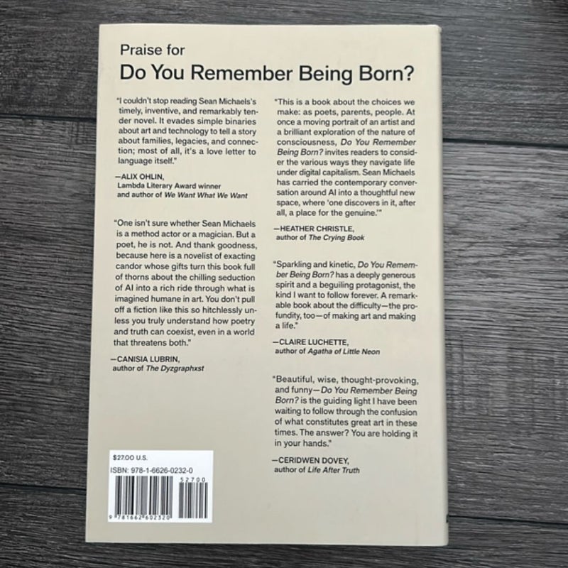 Do You Remember Being Born?
