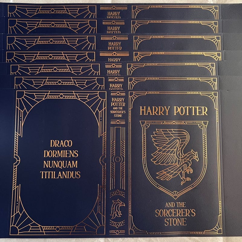 OG Nerdy Ink deals Harry Potter dust jackets